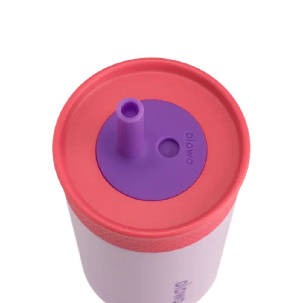 Termo Owala Kids Tumbler Lilac Rocket 12oz - foto 3